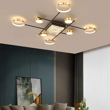 Lustra LED Pearl 168 W Cu Telecomanda, Dimabila