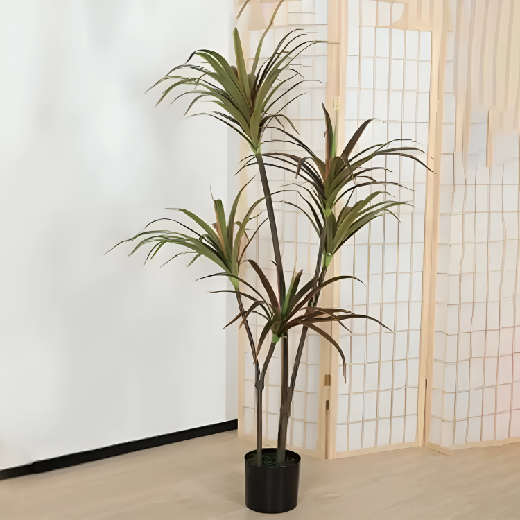 Planta Artificiala Yuca 180 Cm, Verde, Fara Ghiveci