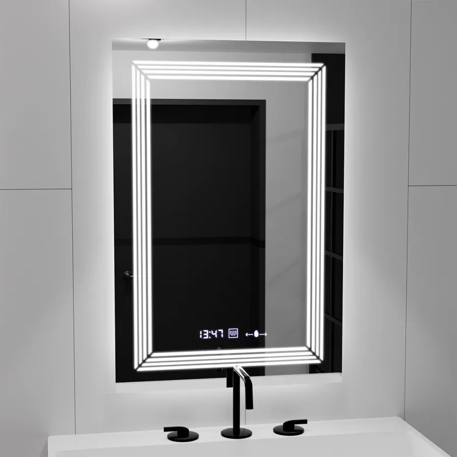 Oglinda LED Senzor Anda Sistem Dezaburire 60x80 cm