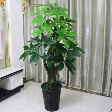 Planta Artificiala Gulena 150 Cm, Verde Fara Ghiveci