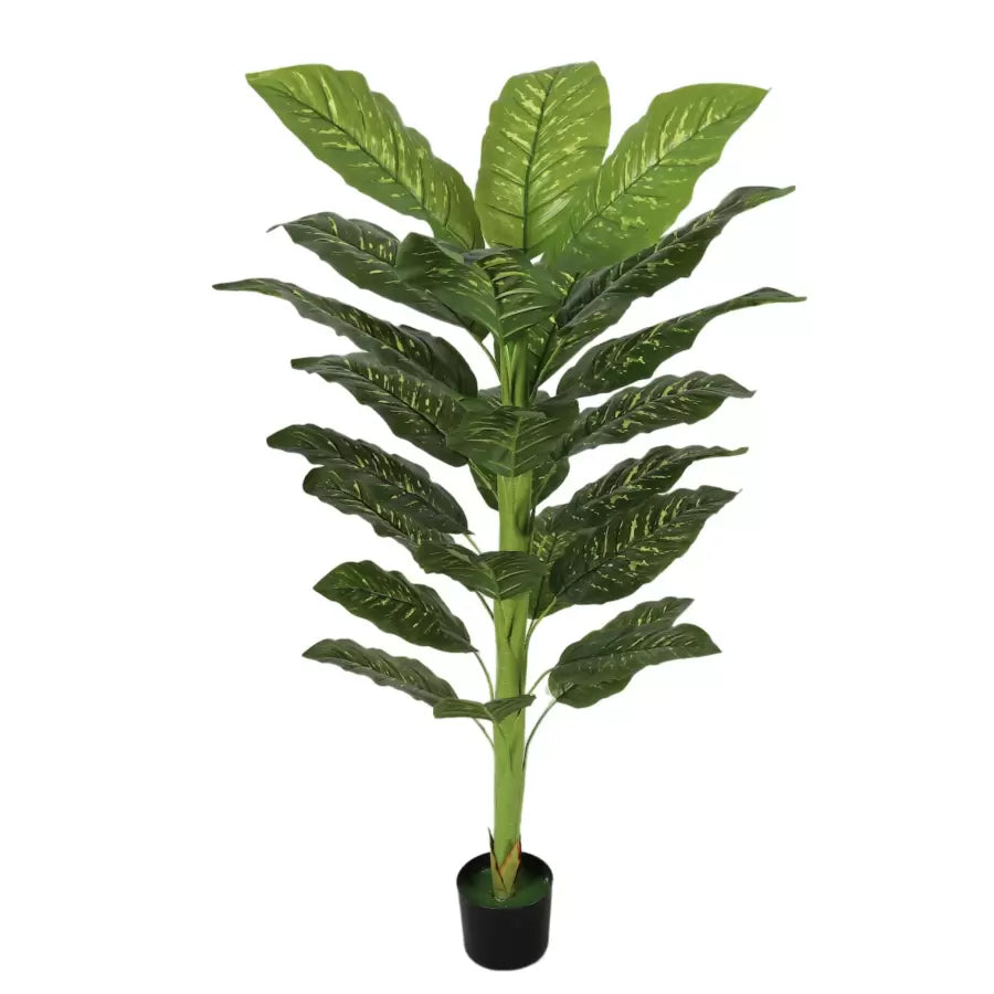 Planta Artificiala 24 Frunze 160 Cm, Verde Fara Ghiveci